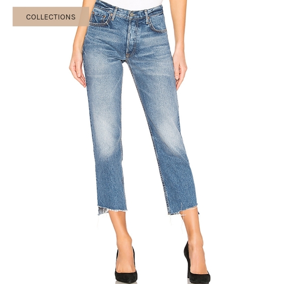 NEW GRLFRND The Helena straight leg high rise jeans - Picture 3 of 11